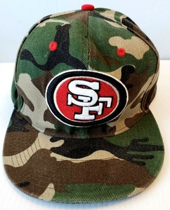 49ers camouflage hat