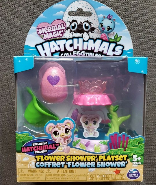 hatchimals flower shower