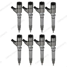 8PCS 0445120082 Common Rail Fuel Injector For Chevy Silverado 3500 2007-2010 6.6