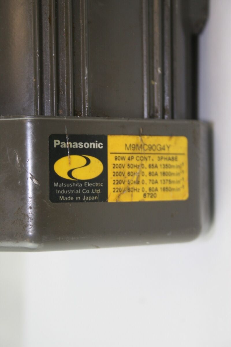 Panasonic Electric Motor M9MC90G4Y W/ M9GC25B Motor Gear Panasonic Electric Motor M9MC90G4Y W/ M9GC25B Motor Gear