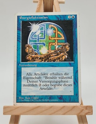 Energiefluktuation 4. Edition  Magic Karte MTG Deutsch (Energy Flux) 