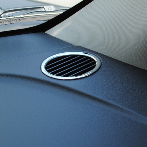 4Pcs Dashboard Pillar Air Vent Cover Trim Set For Jeep Patriot Compass 2011-2017 - Foto 9 di 19