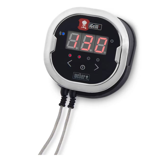 WEBER iGrill Round Bluetooth Compatible 2 Digital Connected Thermometer