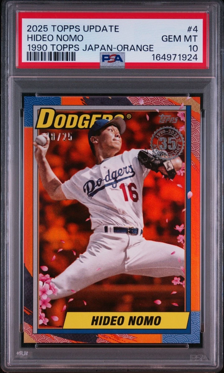 Topps Hideo Nomo Baseball Sports Trading Card Singles for sale | eBay