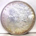 1885 P Morgan Silver Dollar AU/BU