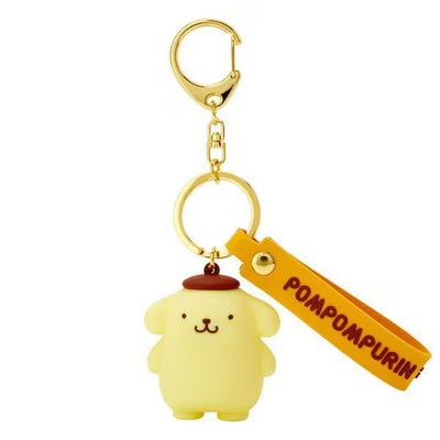 Sanrio Characters Pompompurin 3D Keychain Kawaii New from Japan