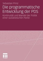 Die Programmatische Entwicklung Der PDS Sebastian Prinz