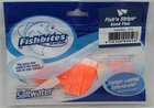 Fishbites 0050 Fish n Strips Sand Flea Orange White Long Lasting Scent 15CT