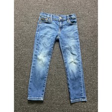 Polo Ralph Lauren Eldridge Skinny Jeans Blue Kids Size 3T Adjustable Waist Boys