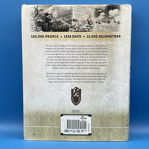 Trail of Hope : The Anders Army, an Odyssey Across Three Continents by N. Davies - Foto 2 di 16