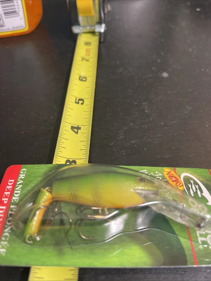 Percha Wally Diver articulada Cordell de algodón vintage CDJ522 1/4 oz nueva en caja Foto 3 de 4