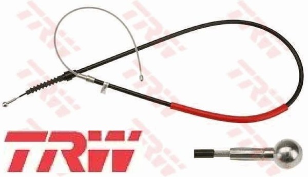 TRW GCH2537 Seilzug FüR Feststellbremse Handbremsseil Bremsseil FüR Audi-image