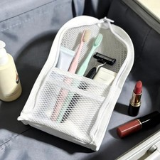 Standing Toiletry Bag, Portable Lightweight Travel Toiletry Bag, EVA Mesh 
