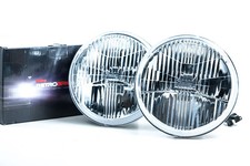 Holley Lfrb135 Holley Retrobright Headlight Classic White 7 Round Used Holley Lfrb135 Holley Retrobright Headlight Classic White 7 Round Used