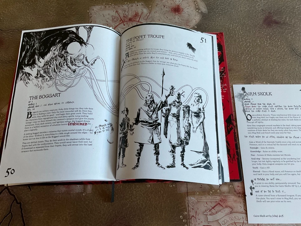 Mork Borg RPG STRANG BEORN HC Grave Goods tapa dura Foto 4 de 4