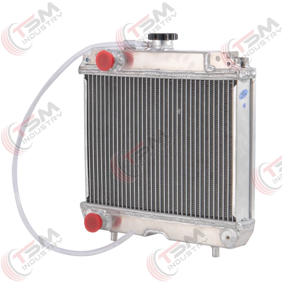2 Row Aluminum Cooling Radiator For Kawasaki FD750D FD791D FD851D JD 39061-2065 - Image 3 of 4