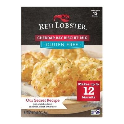 Red Lobster Gluten Free Cheddar Bay Biscuit Mix With 11.36 Ounce (Pack of 1) 