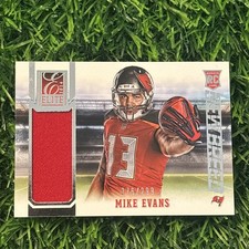 2014 Panini Elite New Breed Materials /299 Mike Evans #31 Buccaneers Rookie Card. rookie card picture