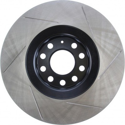 StopTech For Audi A4/A6 Quattro 2000-2009 Brake Rotor Sport Slotted Driver Side