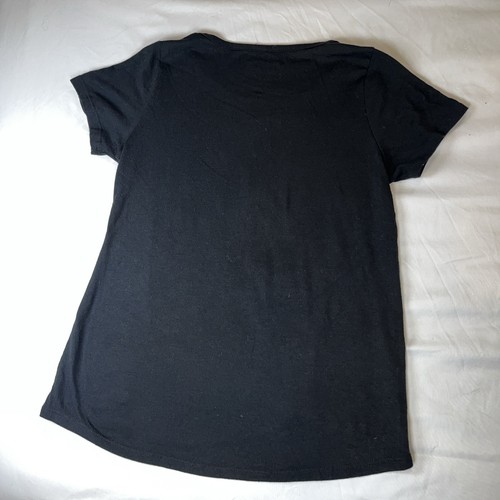 Harry Potter Girl’s Hogwarts Black T-shirt XL/16 - Picture 5 of 5