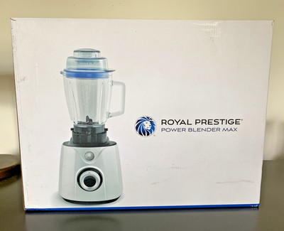 Royal Prestige Power Blender Max   Open Box   2 HP + 6 Surgical-Grade Blades