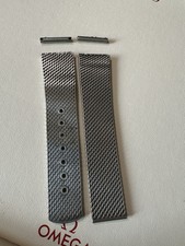 Vintage Omega Steel 20mm Watch Strap Broken.