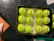 TITLEIST AVX  5A - 1 DOZEN (12) + extra. (YELLOW)- NO WATER BALLS