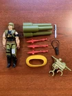 Vintage 1989 GI Joe Backblast V1 Action Figure 100% Complete Hasbro