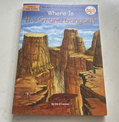 Penguin Workshop Where Is the Grand Canyon? Jim O'Connor Paperback Illustrated