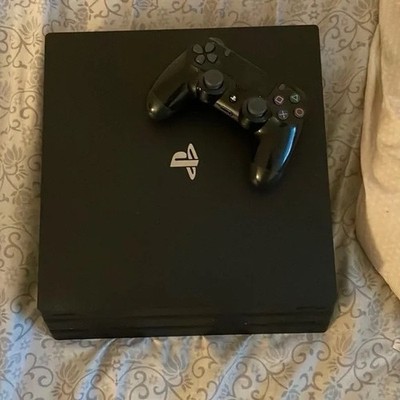 9.0 Firmware Sony PlayStation 4 Pro 1TB Game Console - Jet Black With Camera