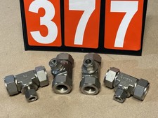 Swagelok - SS-1610-3-16-8BT - Reducing Tee - USED - 4 IN LOT - (NO COMP RINGS)