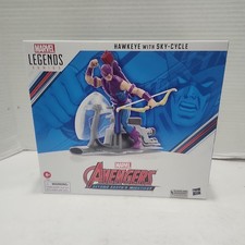 Marvel Legends 60th anniversary Hawkeye with Sky-Cycle Avengers Action Figure