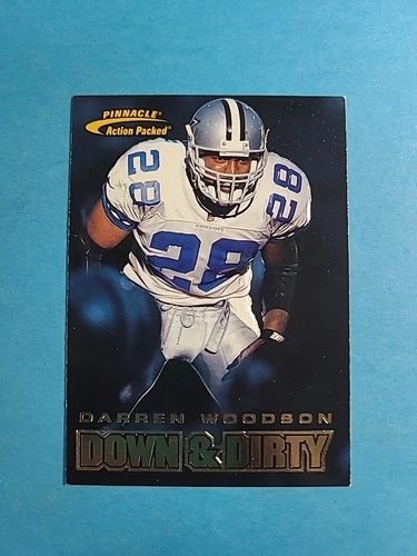 Darren Woodson 1997 Pinnacle Action Packed Football Card # 110 J7078