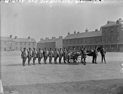 Beggar's Bush Barracks, Dublin City, Co. Dublin Ireland c1900 OLD PHOTO