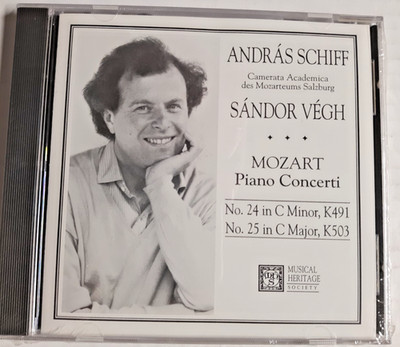 NEW & SEALED CD...Mozart 2 Piano Concerti...Andras Schiff...FREE SHIP