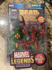 2004 Toybiz Marvel Legends Series VI 6 Deadpool & Doop w  Comic Mint Condition