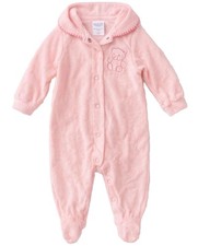 Vintage Carter  s Pink Baby Footed Sleeper USA Teddy Bear 12  17 lbs