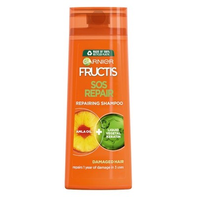 Garnier Fructis SOS Repair Frauen Shampoo 400 ml   Für geschädigtes Haar