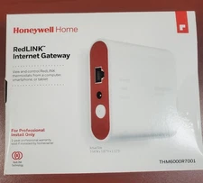 Honeywell THM6000R7001 RedLINK Internet Gateway with Ethernet Cable and Power...