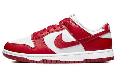 Nike Dunk Low Next Nature White Gym Red Women's Women DN1431-101 New Authentic