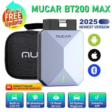 2025 NEW MUCAR BT200 MAX OBD2 Scanner Code Reader All System Car Diagnostic Tool