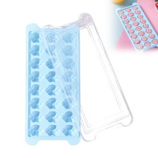 Creative Cat Paw Ice Cube Tray Candy Mold with Lid Home Silicone Ice Cube Box TT