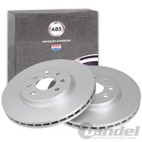 2X A.B.S. Bremsscheiben 280Mm Vorne Passend FüR Opel Astra Combo Meriva