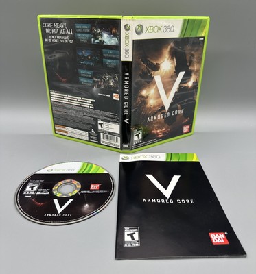 Microsoft Xbox 360 Armored Core V 5 CIB Complete Tested Authentic