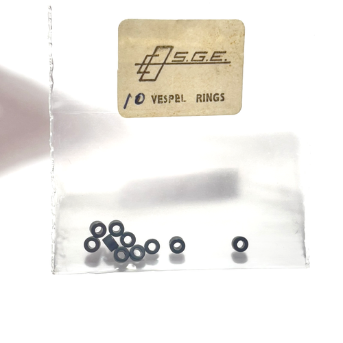 Trajan SGE Vespel Rings 3.2mm OD x 2.25mm Sealing Ring GC Fittings 10 Pcs - Afbeelding 4 van 9