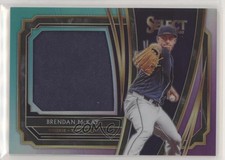 2020 Panini Select Rookie Jumbo Swatches Tri-Color Prizm /99 Brendan McKay 2l4