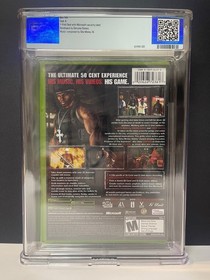 50 CENT BULLETPROOF Microsoft Xbox PSA GRADED 9.8