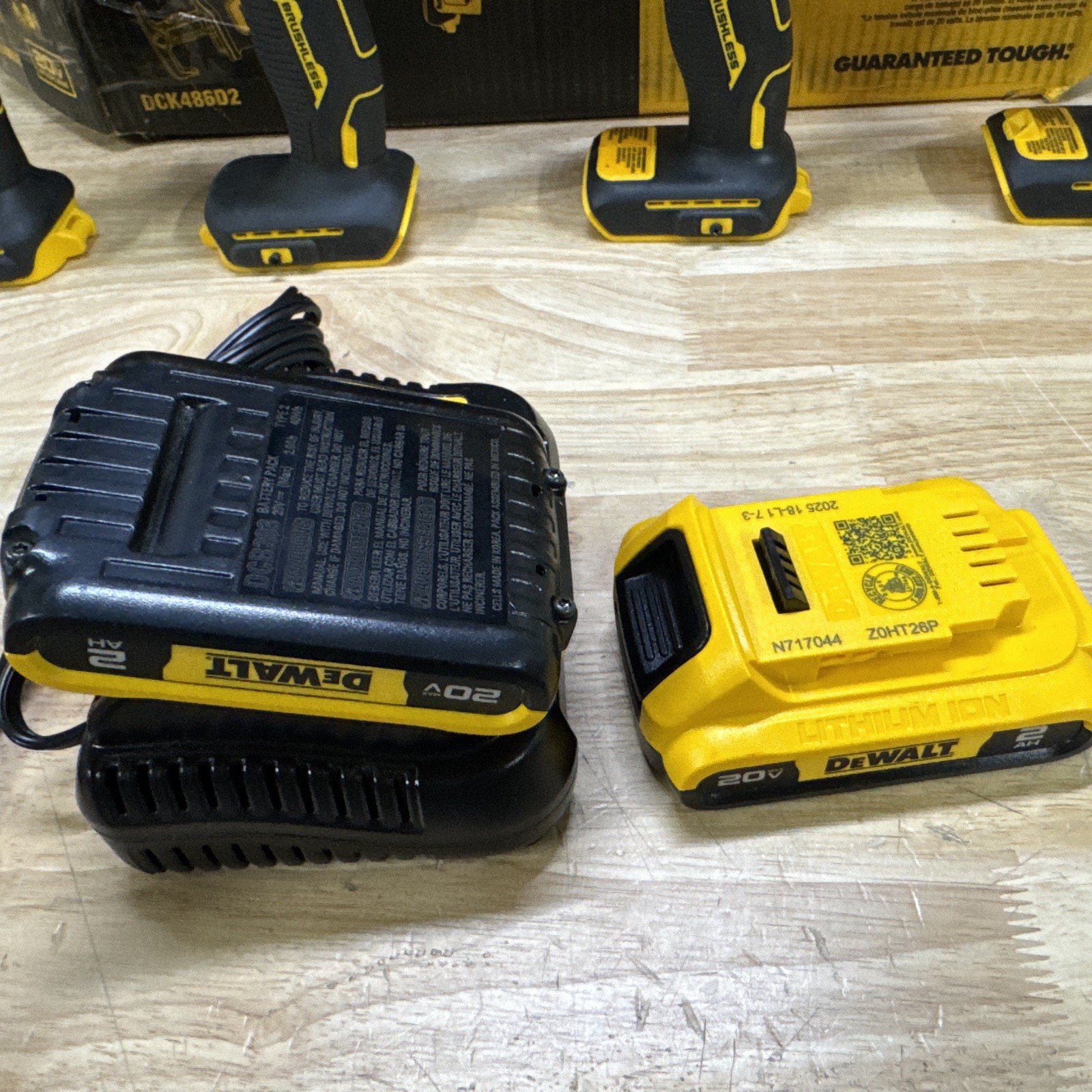 DEWALT 20V MAX Atomic 4 Tool Combo Kit - DCK486D2 (PRE-OWN)