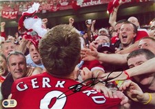 STEVEN GERRARD SIGNED LIVERPOOL ISTANBUL 2005 12x8 PHOTO (ACG CERT AG18757)