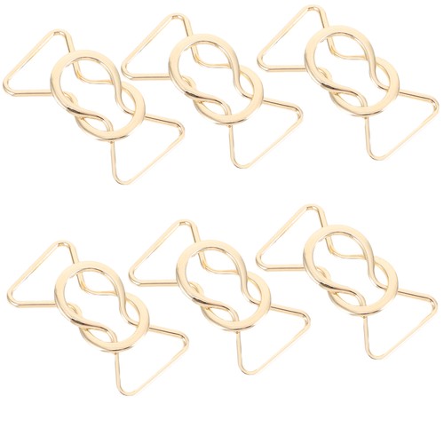 6 Paar Gürtelschnallen Damen Duffle Verschluss Knöpfe Kleid Schnallen - Bild 12 von 12